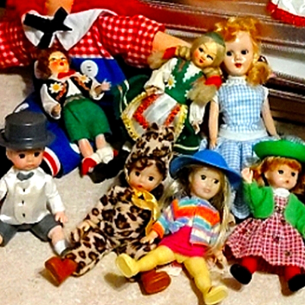 🪆🧚‍♀️VINTAGE/ ANTIQUE DOLL⚘️ - Picture 2 of 16